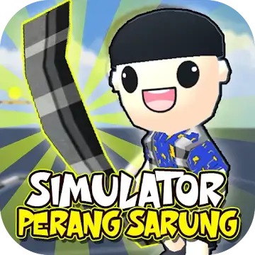 Simulator Perang Sarung 3D Banner